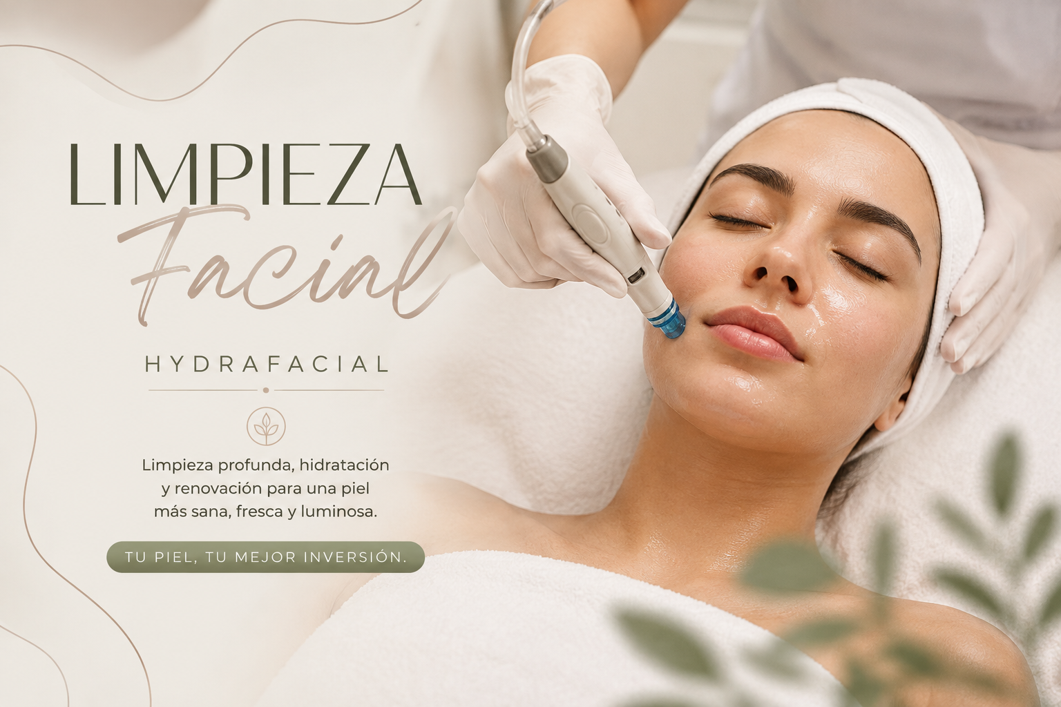LIMPIEZA FACIAL CON HYDRAFACIAL